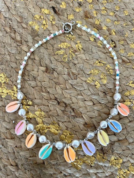 Collier charms cauris 1