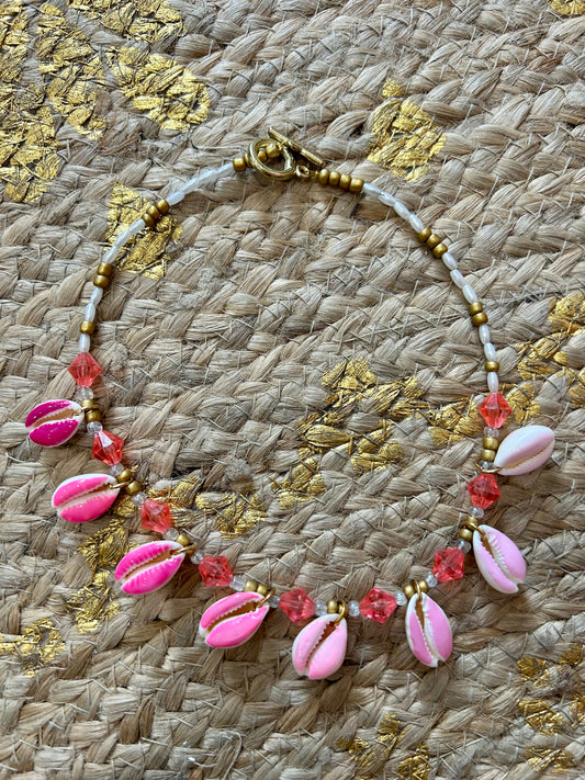 Collier charms cauris 2